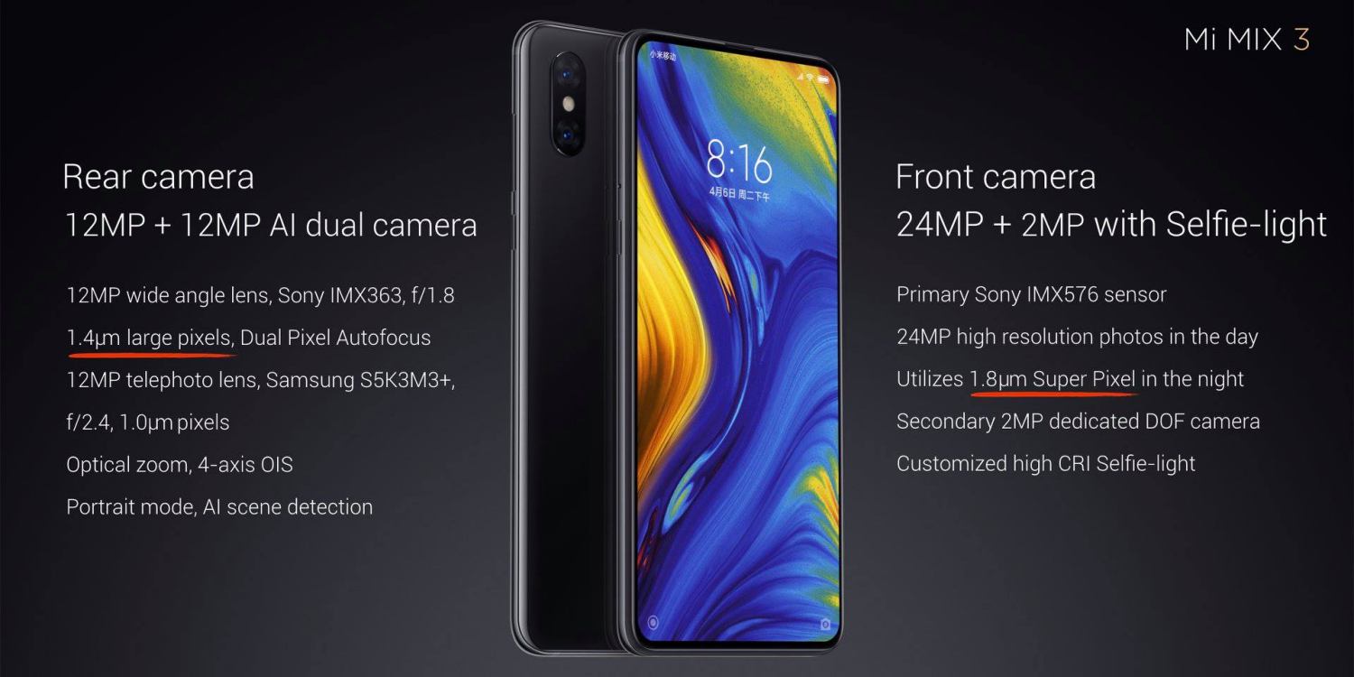 Xiaomi Mi Mix 3