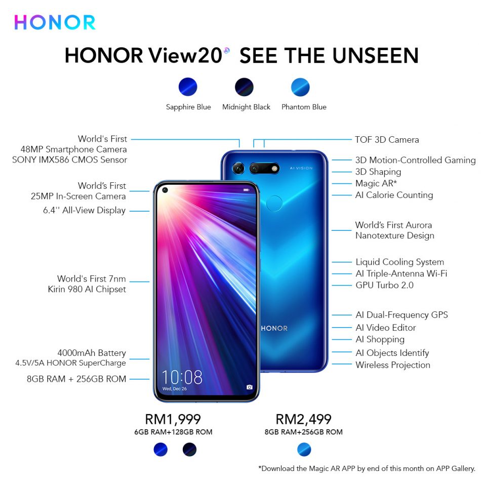 Honor View 20