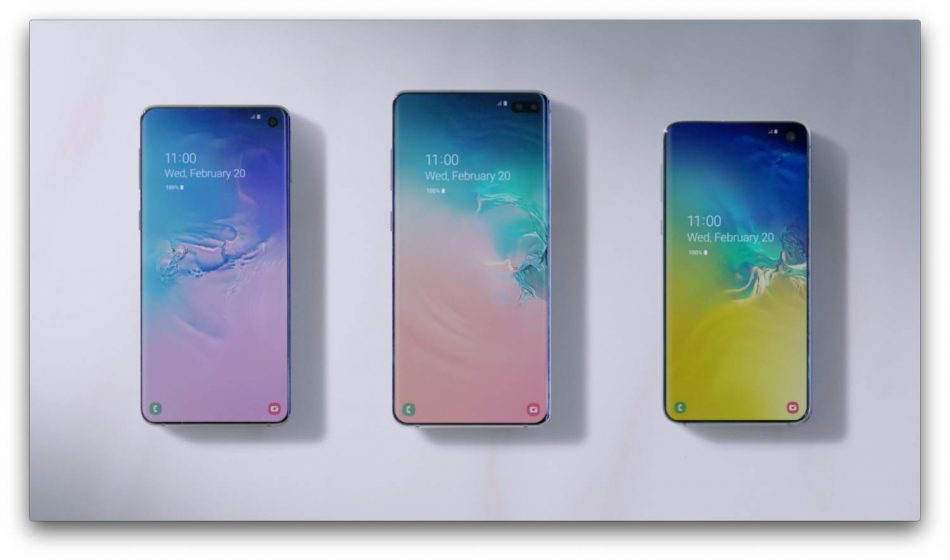 Keluarga Galaxy S10
