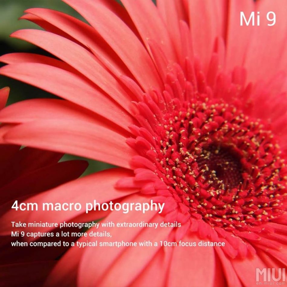 Xiaomi Mi 9 Kamera