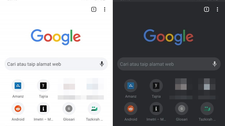 Chrome Android Dark Mode