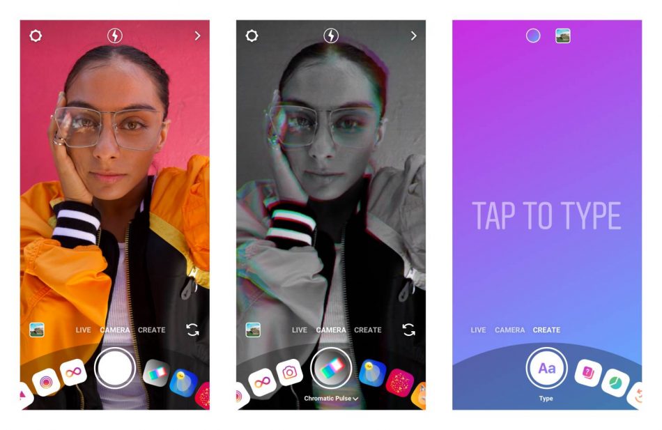 Instagram Camera Create Mode
