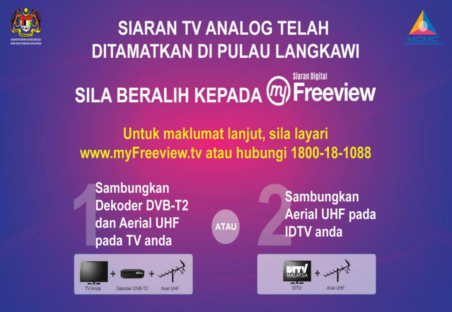 Langkawi Tutup TV Analog