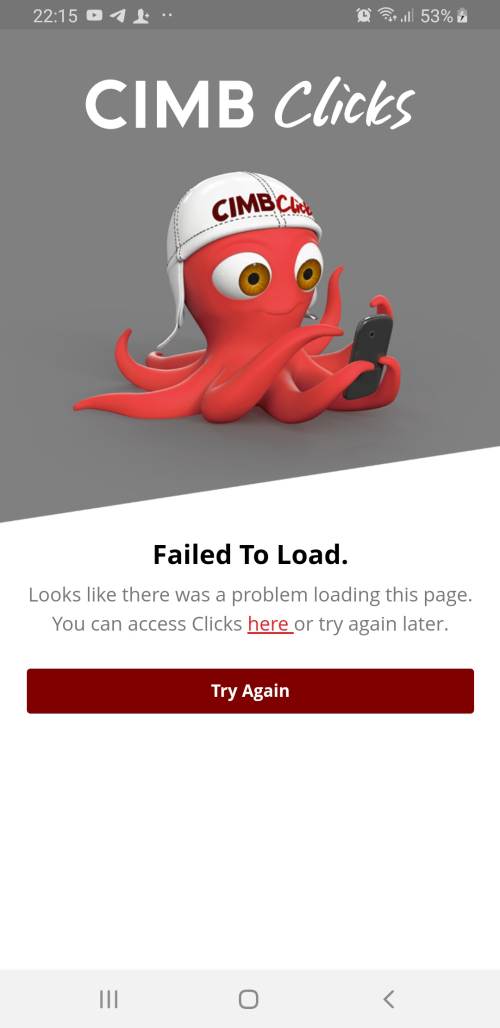 CIMB Down