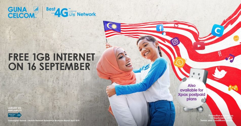 Celcom 1GB Data