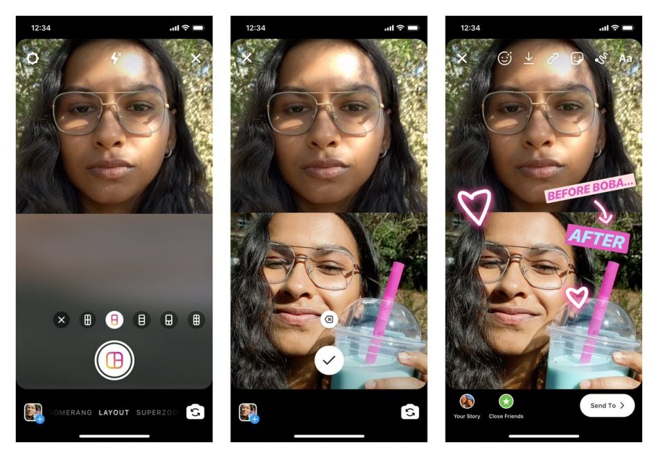 Instagram Layout