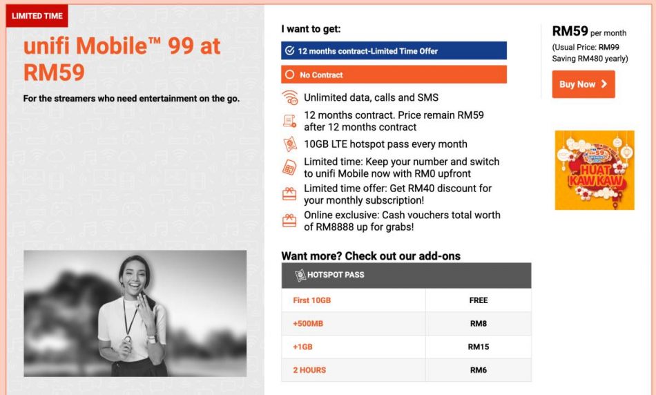 Unifi Mobile 99