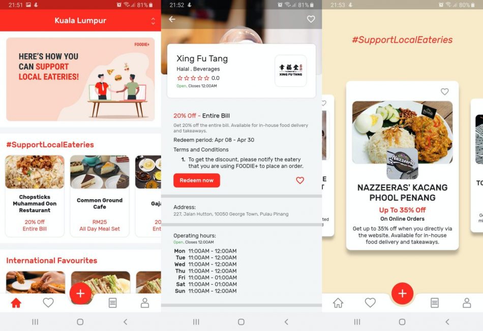 Foodie+ Android Malaysia