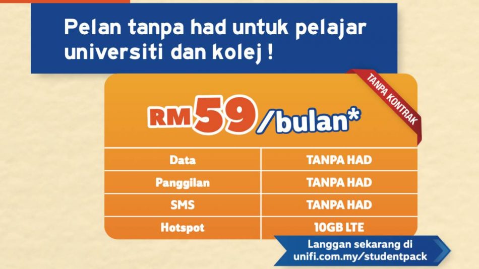 Unifi Pek Pelajar