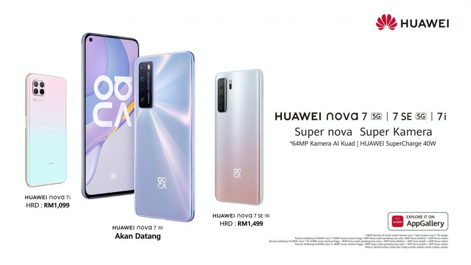 Huawei Nova 7 SE Malaysia