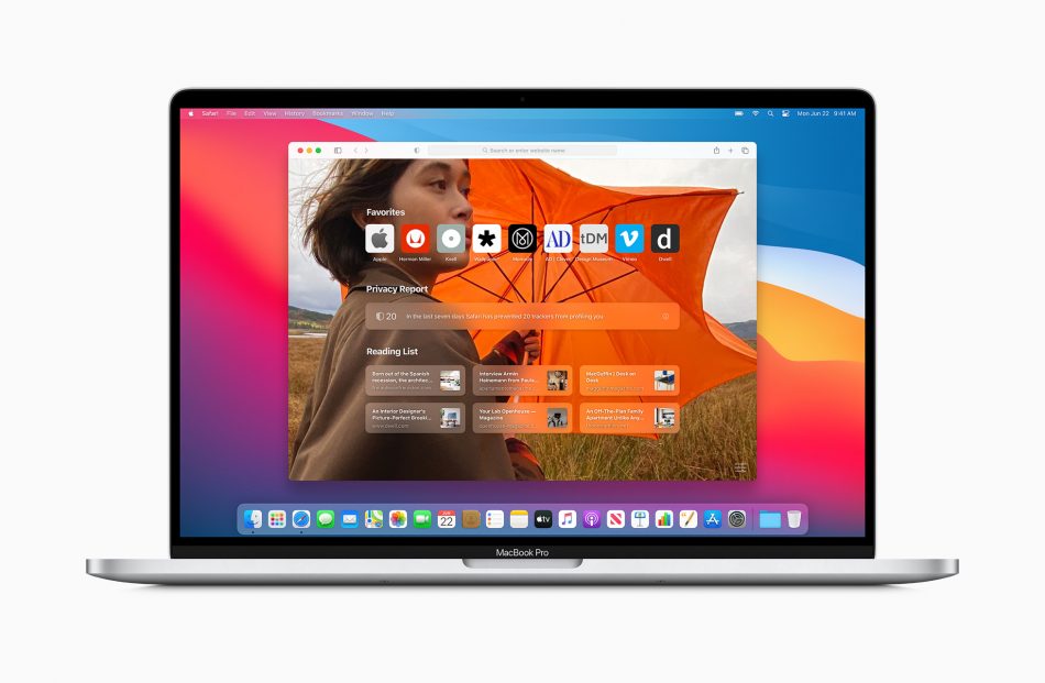 Big Sur MacOS Safari