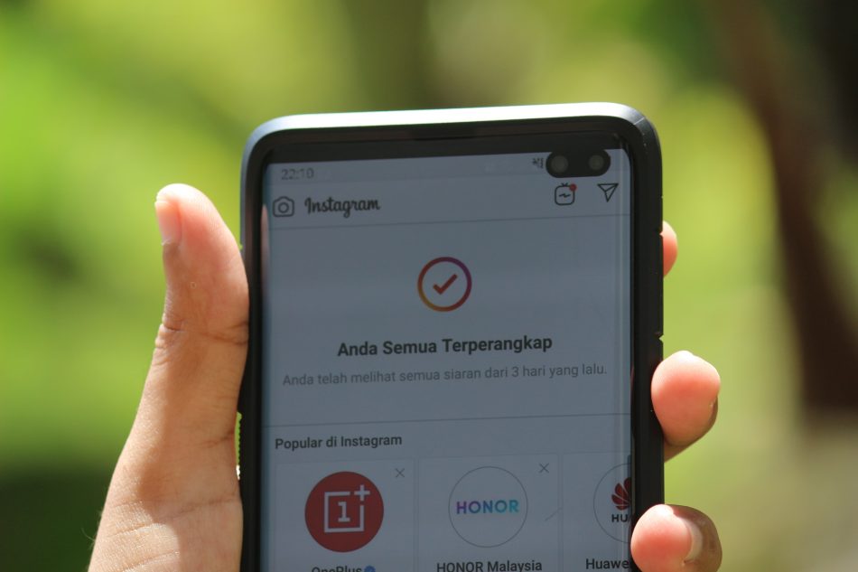 Instagram Terperangkap