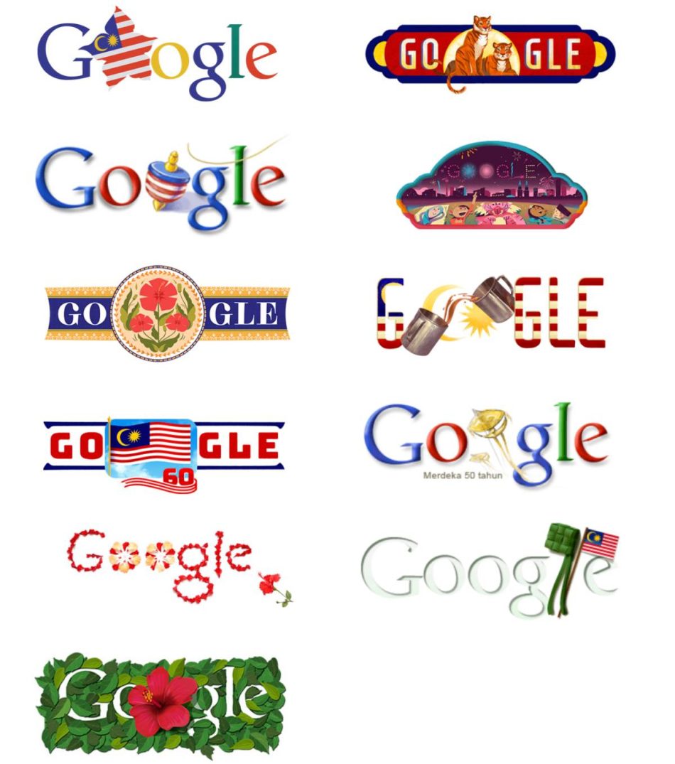 Google Doodle Merdeka