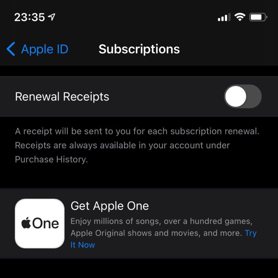 Apple One