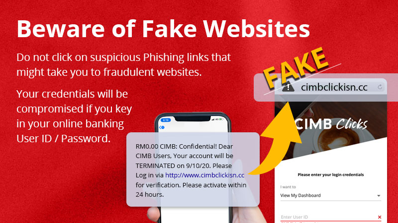 CIMB Web Palsu