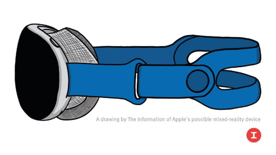 Apple Glass Set Kepala Realiti Terimbuh