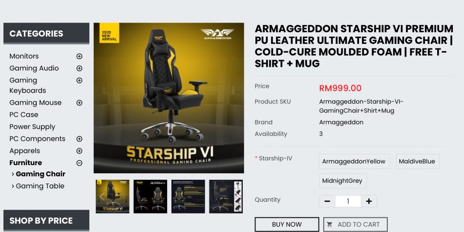 Armaggeddon Starship VI Page