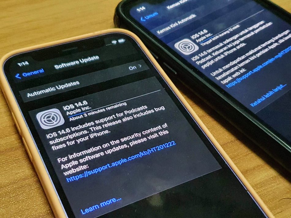 Apple iOS 14.6