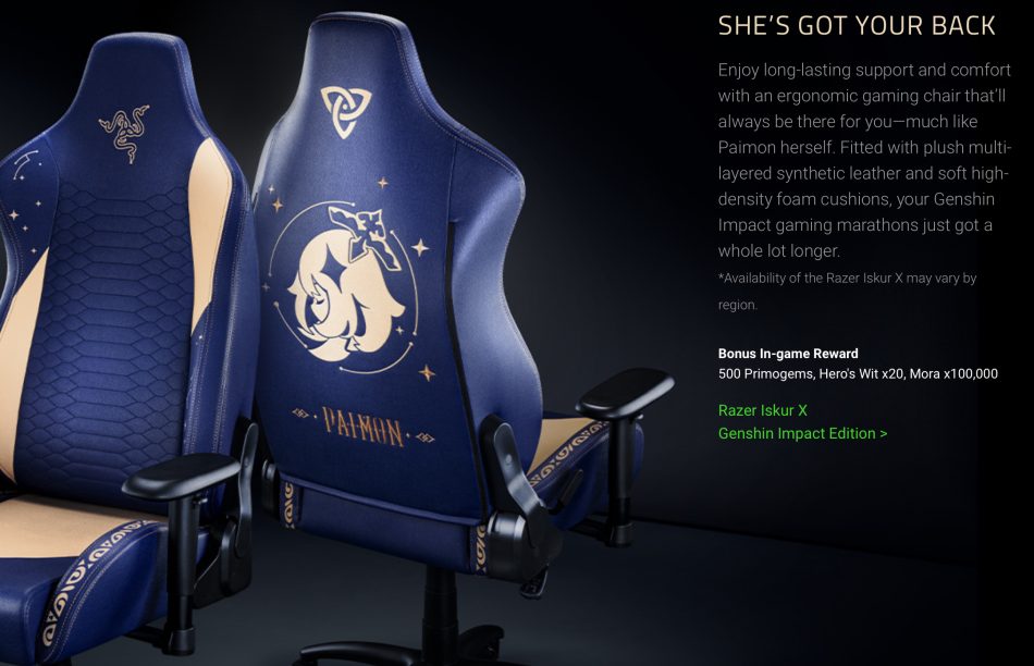 Razer Iskur GI