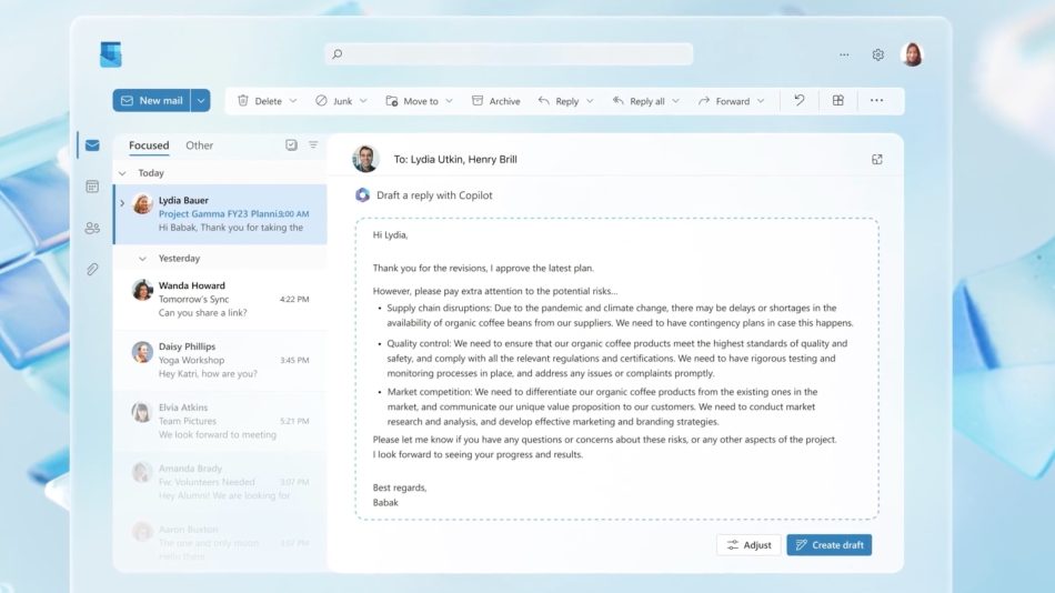 Penggunaan Microsoft 365 Copilot