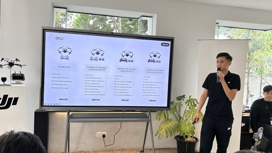 DJI Mini 5 Pro Dan Osmo Nano Kini Dijual di Malaysia 2 DJI Mini 5 Pro Dan Osmo Nano MY 178