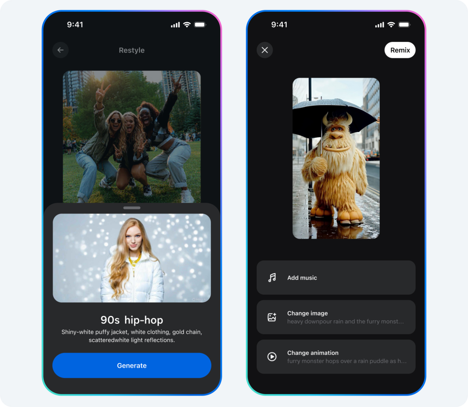 Meta Perkenalkan Vibes – Suapan Video Pendek Berasaskan AI 2 Meta Perkenalkan Vibes 5