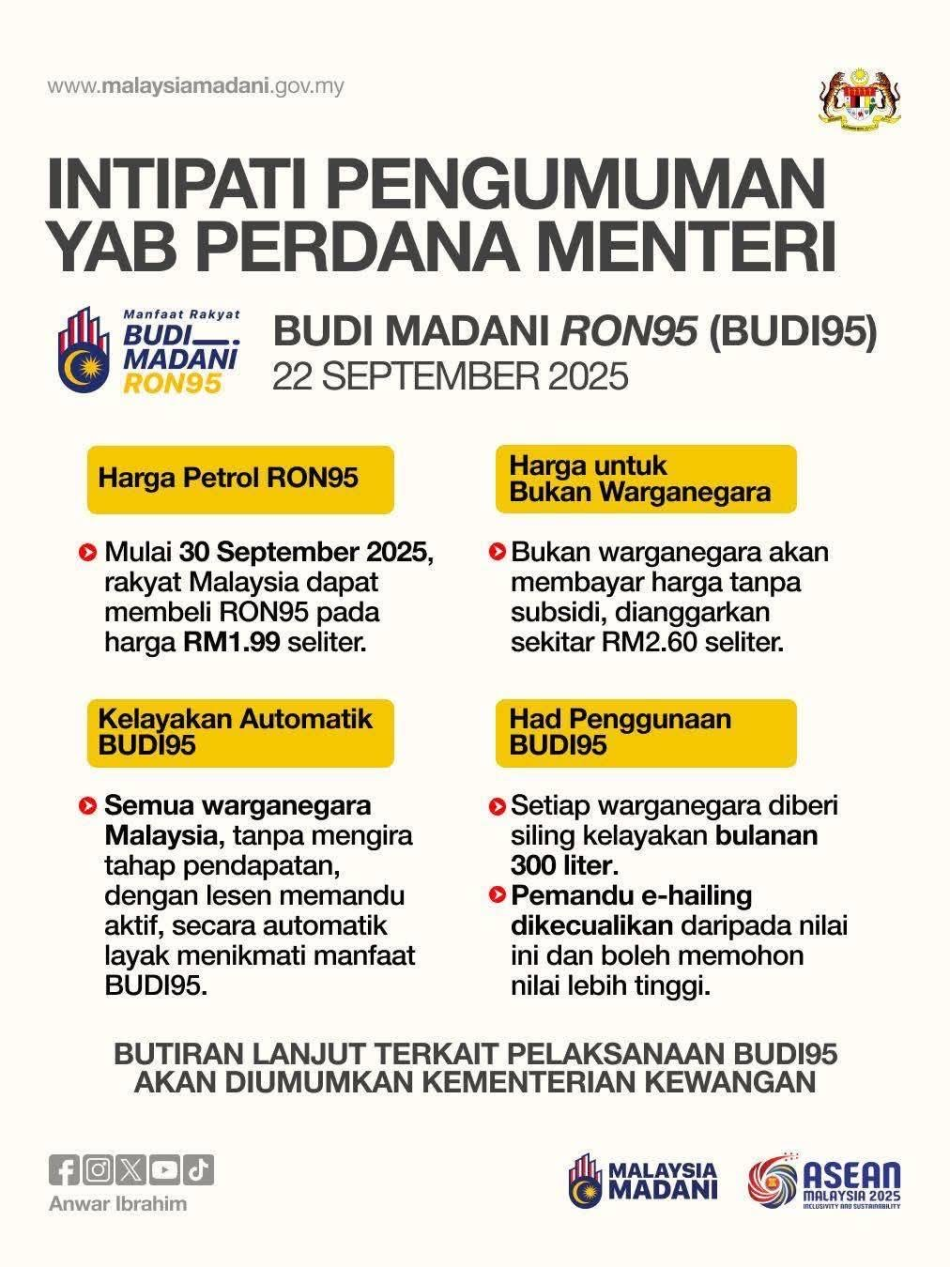 Kerajaan Saran Orang Ramai Semak Ketepatan Data MyKad Dan Lesen Memandu Untuk Kelayakan Inisiatif BUDI95 3 image 75