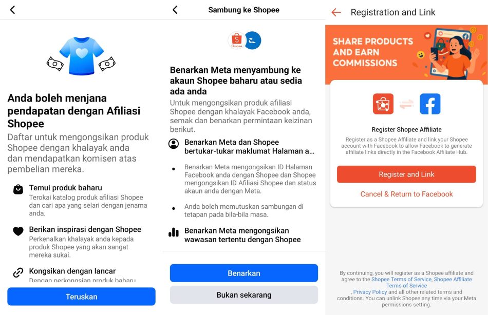 Facebook Kini Turut Mengintegrasikan Sokongan Shopee Affiliate 3 Shopee FB Affiliate 02