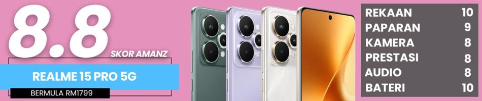 Ulasan Realme 15 Pro – Prestasi, Bateri Dan Kamera Seimbang 44 Skor Realme 15 pro 5G