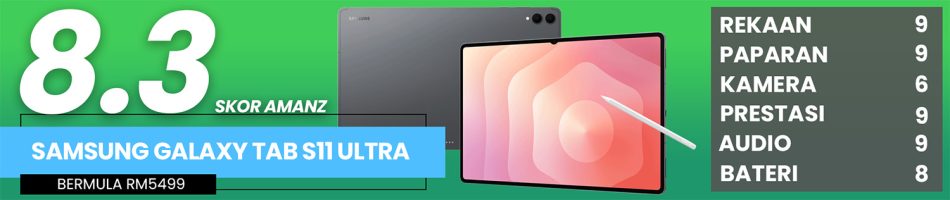 Skor Samsung Galaxy Tab S11 Ultra