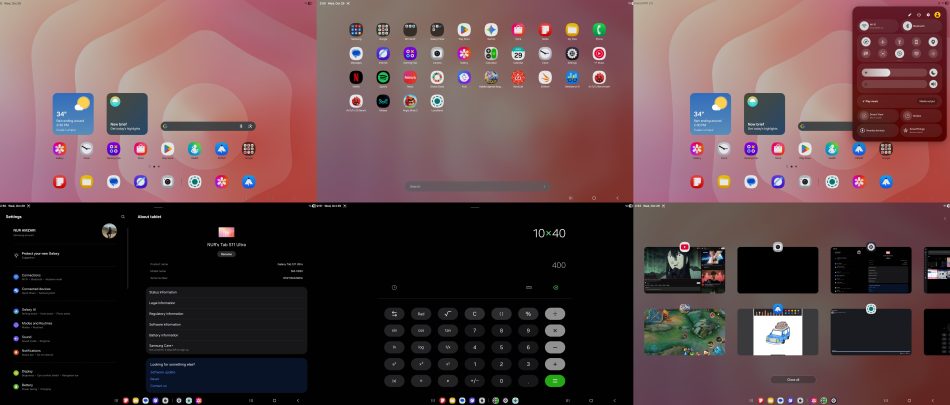Tab S11 Ultra Collage