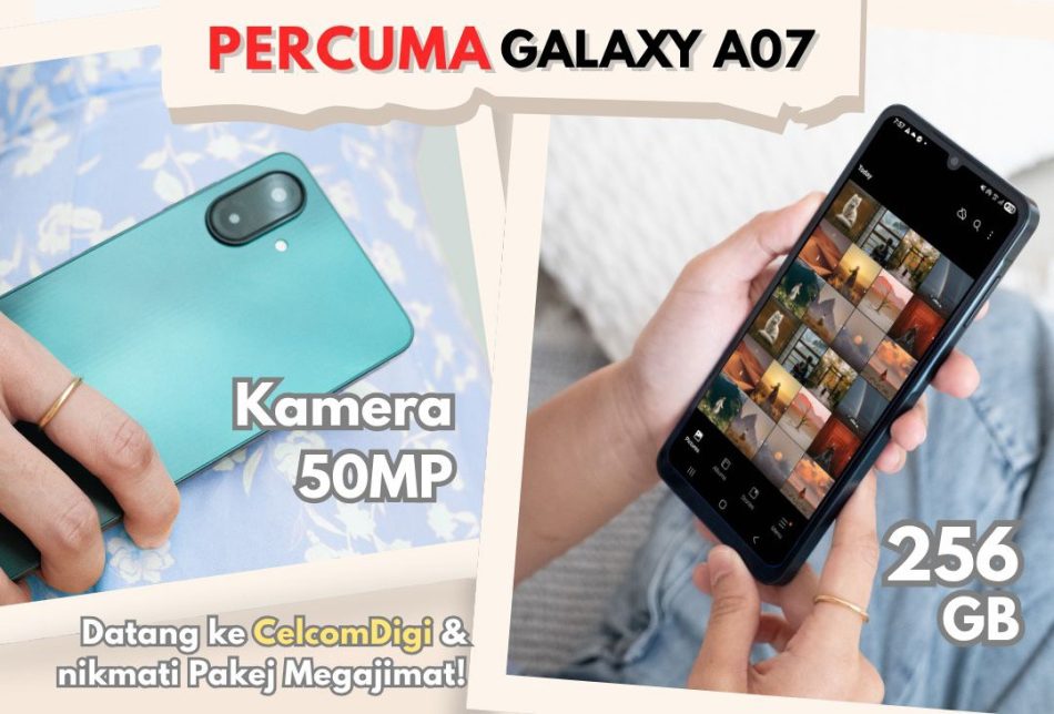 Samsung Galaxy A07 Ditawarkan Percuma Menerusi Pelan CelcomDigi Dengan Jaminan Kemaskini Selama 6 Tahun 1 image 3