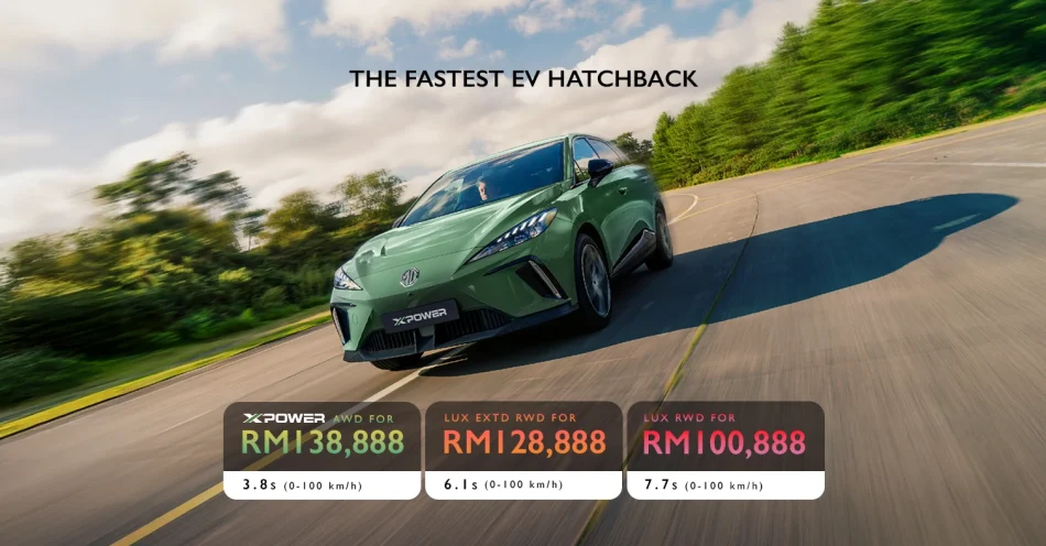 Harga Kereta Elektrik MG4 Kini Ditawarkan Bermula RM 100K 2 mg4 ultimate moodshot