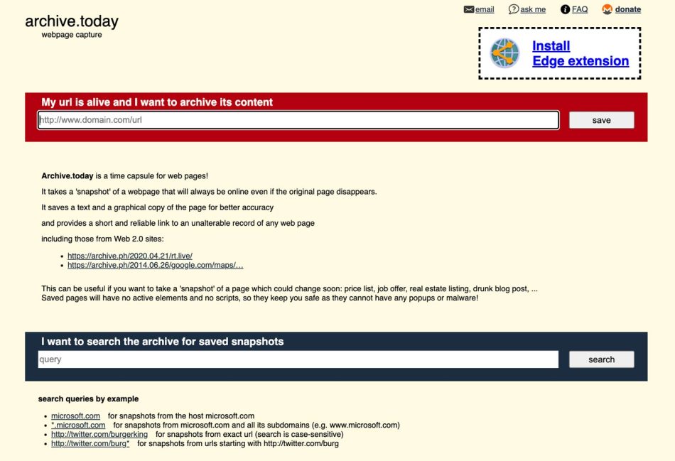 FBI Memulakan Siasatan Ke Atas Archive.Today Yang Digunakan Untuk Memintas Laman Berbayar 1 Archive Today
