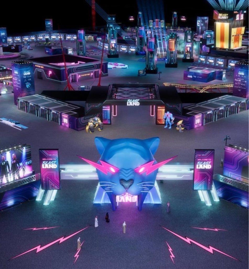 Taman Tema Beast Land Dibuka Di Arab Saudi 1 Beast Land MrBeast A