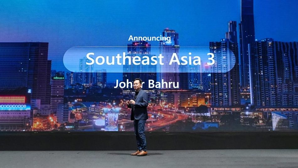 Microsoft Pusat data awanan serantau Southeast Asia 3