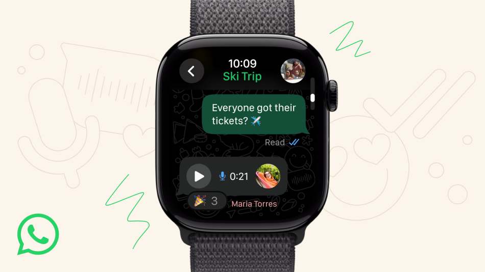 WhatsApp Akhirnya Memperkenalkan Aplikasi Rasmi Untuk Apple Watch 1 WhatsApp Apple Watch