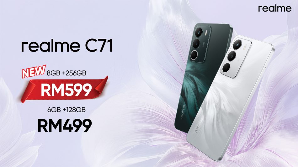Realme C71 Kini Ditawarkan Dengan Pilihan Storan Lebih Besar – Harga RM599 1 realme C71 KV