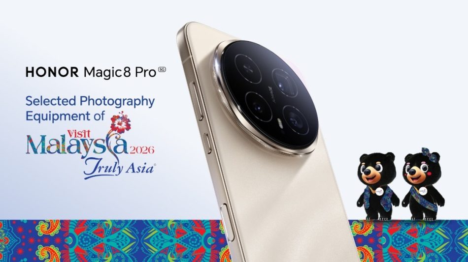 HONOR Magic8 Pro Selected Photography Equipment of Visit Malaysia 2026