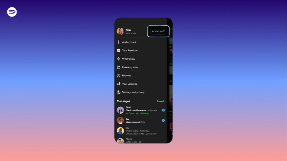 Spotify Dikemaskini Dengan Ciri Baharu ‘Listening Activity’ Dan ‘Request to Jam’ 3 Spotify NEW 4