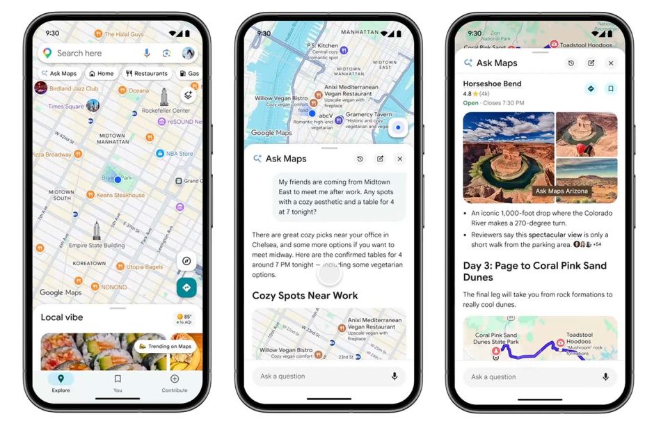 Google Maps Ask Maps