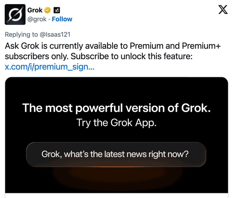 xAI Grok Is This True