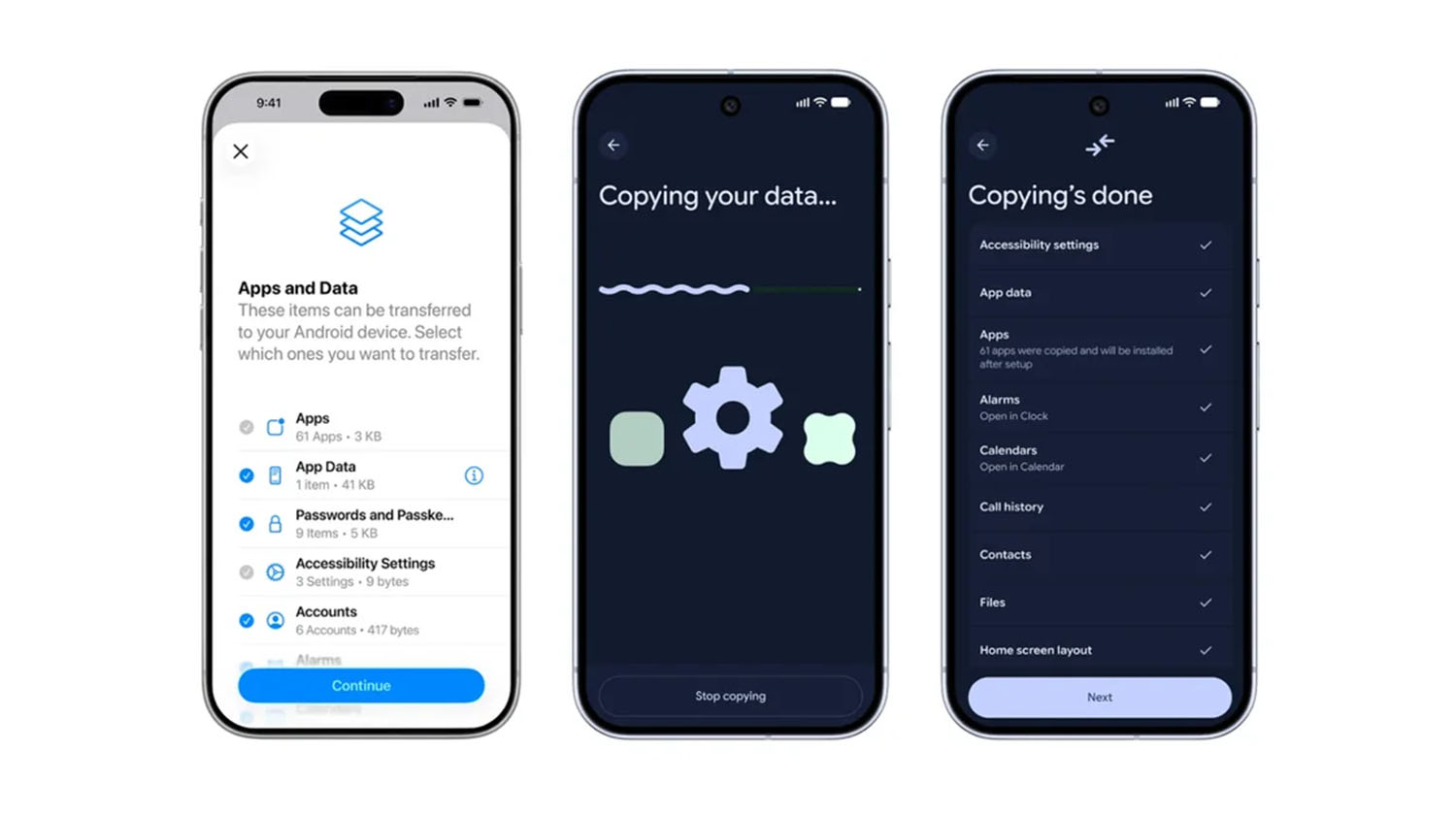 Android Switch Baharu Membolehkan Majoriti Data iPhone Dipindahkan Ke Telefon Android Baharu