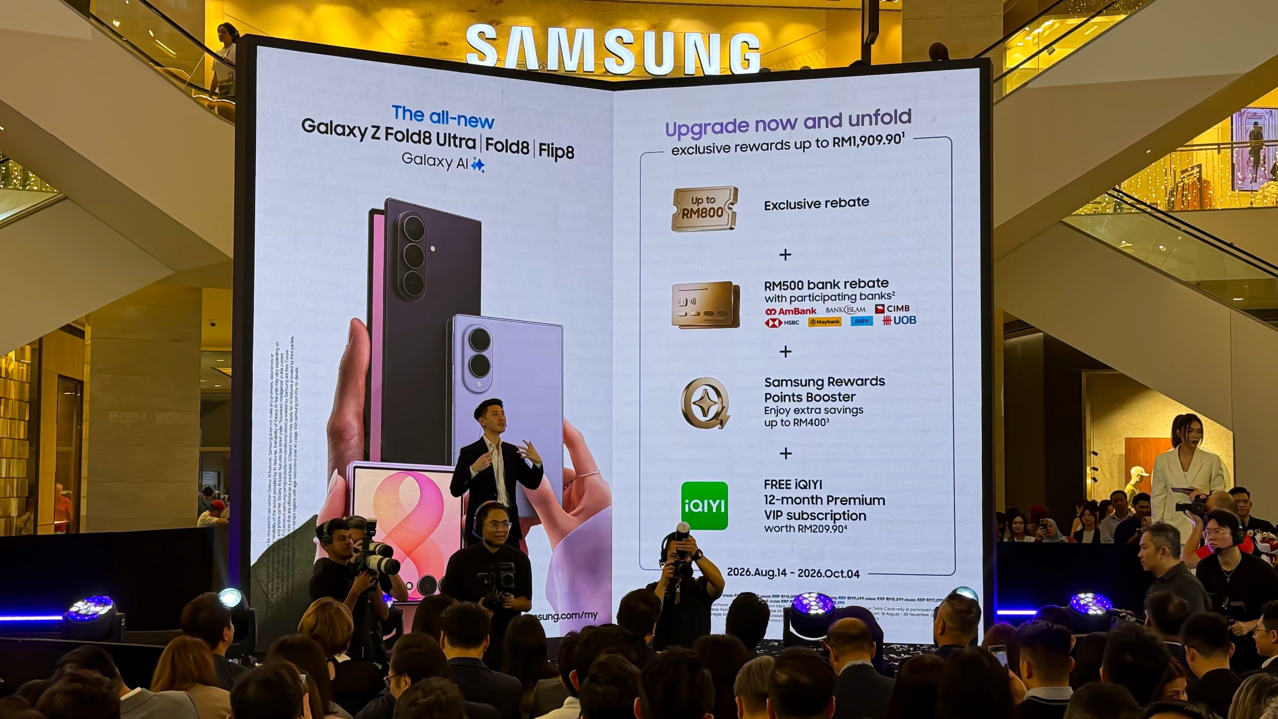 Siri Samsung Galaxy Z Fold8 Sudah Boleh Dibeli Di Malaysia – Promosi Eksklusif Dengan Rebat Sehingga RM800
