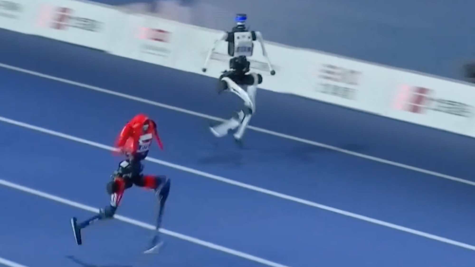 Robot Di China Berjaya Pecahkan Rekod Larian 100m Usain Bolt
