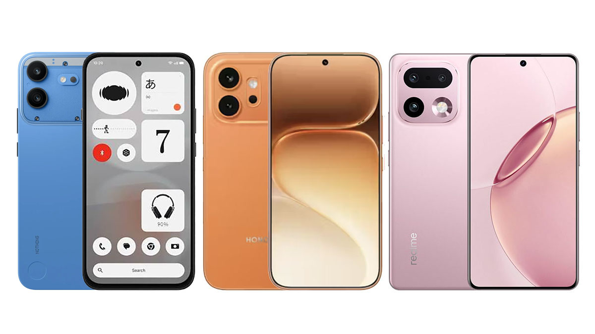 Perbandingan Nothing Phone (4b), Honor 600 dan Realme 16 Pro+
